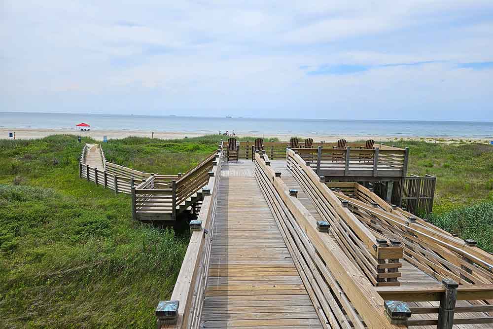 Beachtown Beaches East End Beach Town on Galveston Island